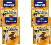 Vitakraft Beefstick Quadros Kaas - Hond - Snack - 4 x 70 gr