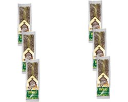 Tiny Friends Farm Stickle 100 g - Knaagdiersnack - 6 x Hooi&Kruiden