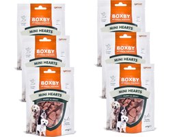 Proline Boxby Mini Hearts - Hondensnacks - 6 x Kip 100 g