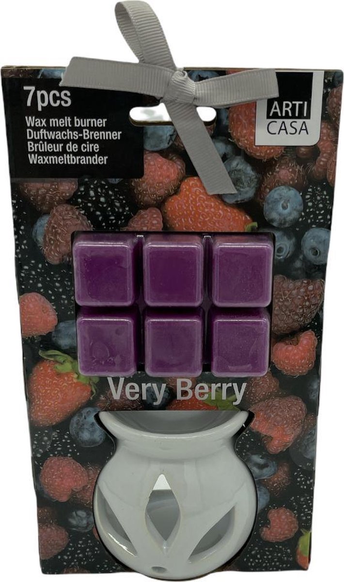 AI&E - Geurkaarsen - Wax Melts - Kaarsen met Blokjes geur - Geurblokjes voor kaarsen – Geurverstuiver - Very Berry