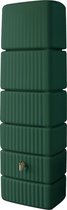 Garantia Slim - Regenton 650 liter - Groen - 100% gerecycled kunststof - Inclusief chromen tapkraan