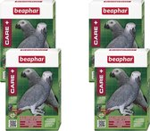Beaphar Care Plus Grijze Roodstaart - Vogelvoer - 4 x 1 kg