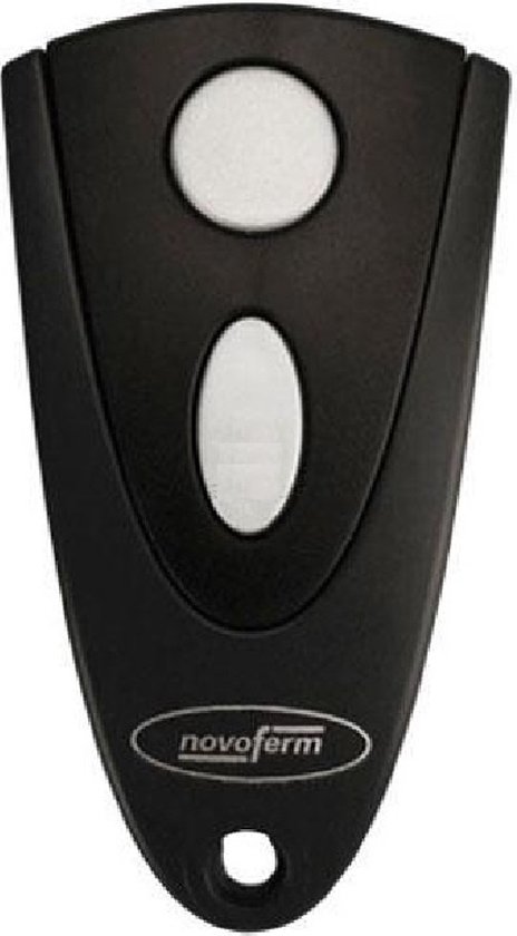 Novoferm Handzender Novotron 502 (frequentie 433 MHz, 2-kanaals zender, KeeLoq wisselcode, voor garagedeuraandrijving) TM02048131332