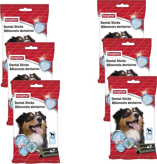 Beaphar Dental Sticks Middel/Grote Hond