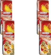 Versele-Laga Prestige Sticks Kanarie - Vogelsnack - 4 x Honing