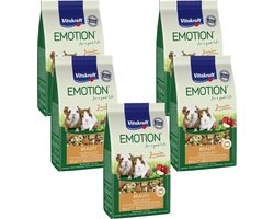 Vitakraft Emotion Beauty Selection Junior Cavia - Caviavoer - 5 x 600 g
