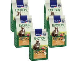 Vitakraft Emotion Beauty Selection Adult Konijn - Konijnenvoer - 5 x 1.5 kg