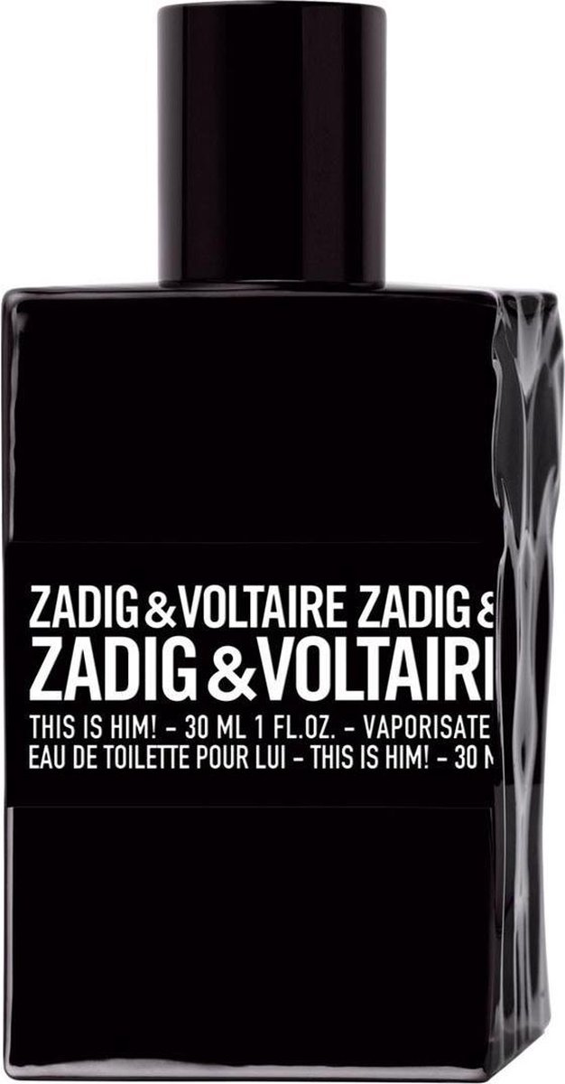 gemakkelijk alcohol cent Zadig & Voltaire This Is Him 100 ml - Eau de Toilette - Herenpafum | bol.com