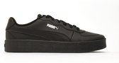 Puma Skye Clean Sneakers Wit/Zwart Dames - Maat 38