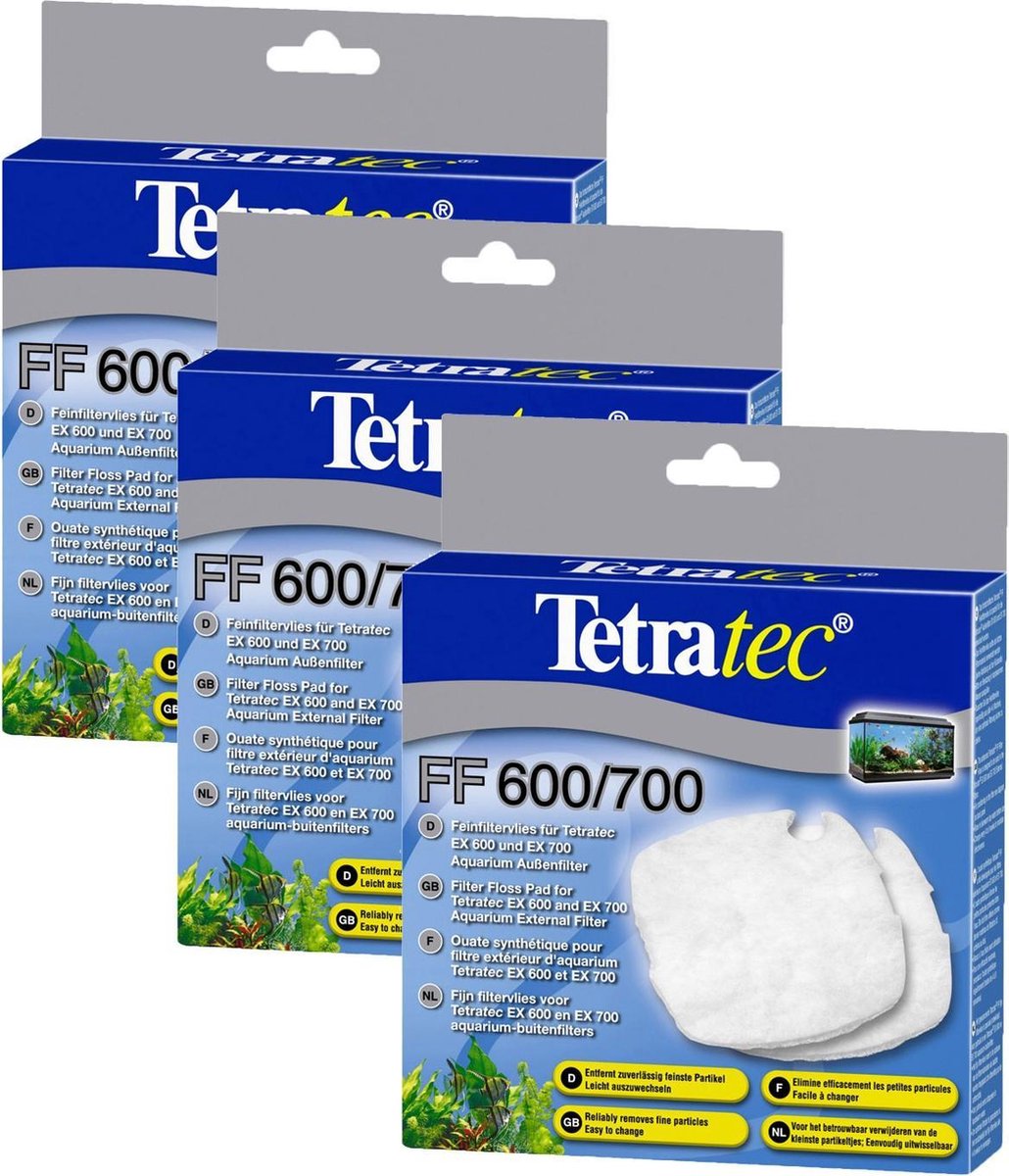 Tetra Tec Ex Ff Filtervlies - Filtermateriaal - 3 x 2 stuks 400-600 |  bol.com