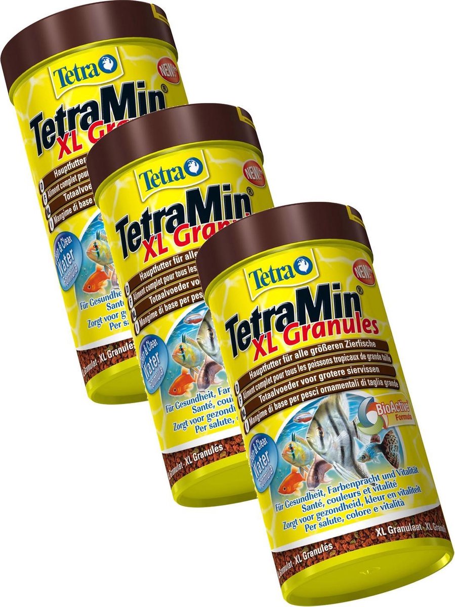 Tetra Tetramin Xl Granules - Vissenvoer - 3 x 250 ml