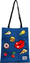 Oh My Pop! Shopping bag Patches schoudertas
