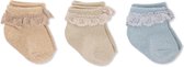 LACE LUREX SOKJES 3-PACK | OCEAN EYES - MAAT 22-24