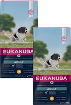 Eukanuba Adult Medium Breed Kip - Hondenvoer - 2 x 12 kg