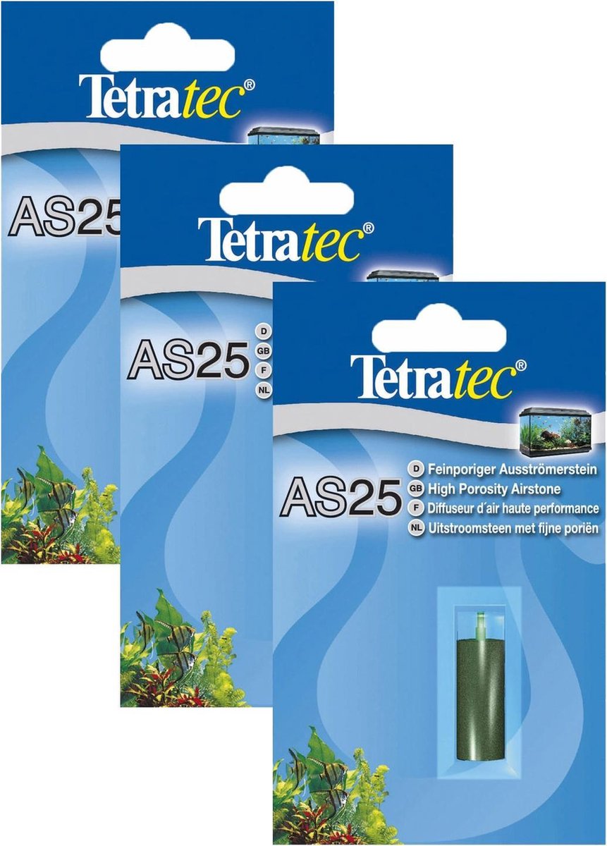 Tetra Tec Uitstroomsteen - Beluchting - 3 x 25 mm 25