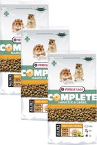 Versele-Laga Complete Hamster & Gerbil - Nourriture pour hamster - 3 x 2 kg