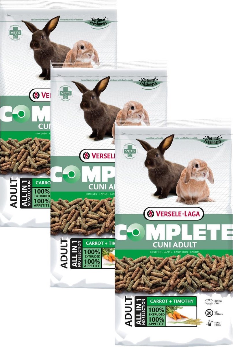 Versele-Laga Cuni Sensitive Complete - Nourriture pour lapins 1.75kg