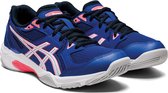 Asics Rocket 10 Sportschoenen - Maat 41.5 - Vrouwen - Blauw/roze/wit