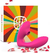PureVibe® Air-Pulse Massage Lover Luchtdruk Clitoris & G-spot Partner Vibrator - Vibrators voor Vrouwen en Koppels  - Roze