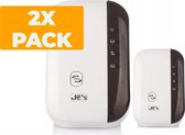 Wifi Versterker JC's + Internet Kabel - 300Mbps - Repeater - Stopcontact - Draadloos en Bedraad