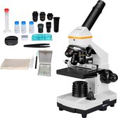 Svbony SV601 - Biologische Microscoop -  Aansluiting studentenmicroscoop - 40X-1600X Dual Lighting - Dual Power - Mechanisch monoculair podium - Microscoop voor studenten Wetenscha