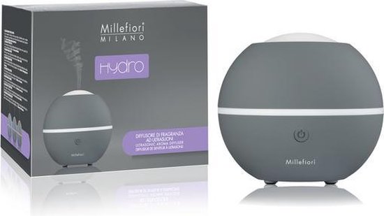 Diffuseur Millefiori Milano Hydro Sphere - gris