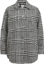 Vila Dames 14061918 CEYLA L/S SHIRT JACKET Black - Maat 36