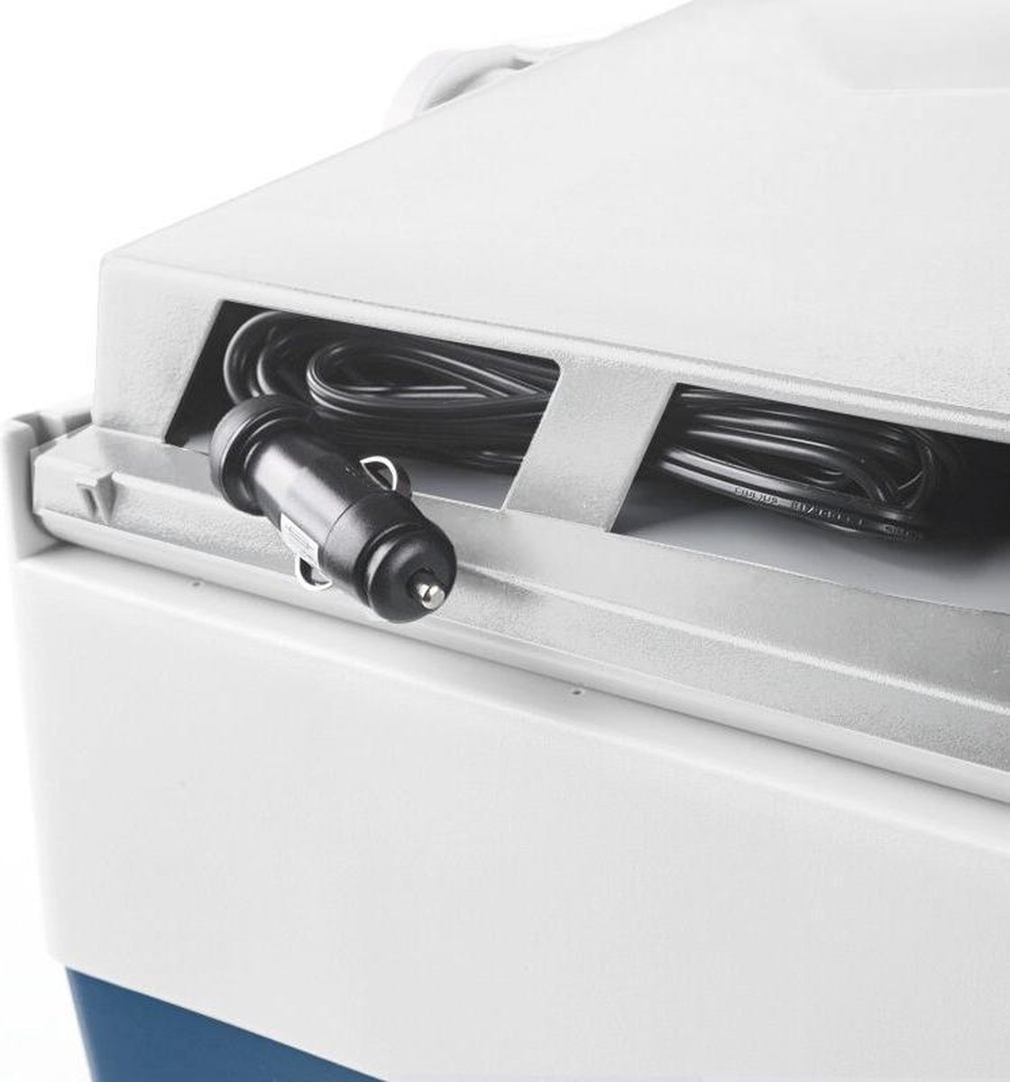 Mobicool ME27 elektrische Kühlbox 26L – 12V und 230V – Tragbare Camping Kühlbox für Auto, Wohnmobil, LKW und Outdoor Reisen – Zuverlässige Kühlung für unterwegs – Blau