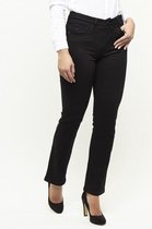 247 Jeans Iris T20 - Medium waist tight leg, black stretch twill, W40-L32
