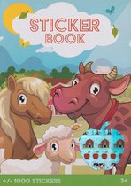 CULORE - Stickerboek - Boerderij dieren - Paarden - Koeien - 1000+ stickers