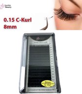 Guardian Beauty Prime Silk Lashes 8mm 0.15 C-krul | Wimpers Extensions | Eyelashes | Wimpers |  Wimperextensions