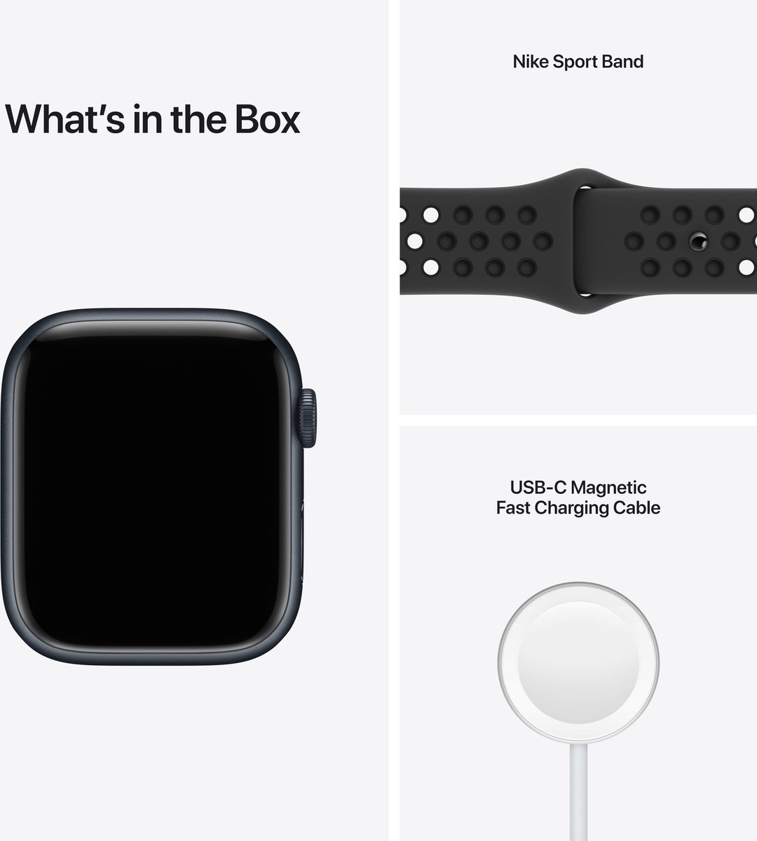 Apple Watch Nike Series 7 - 45mm - Midnight | bol.com