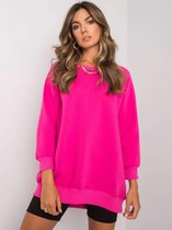 ROZE OVERSIZED DAMES SWEATSHIRT TRUI / SWEATER MAAT L