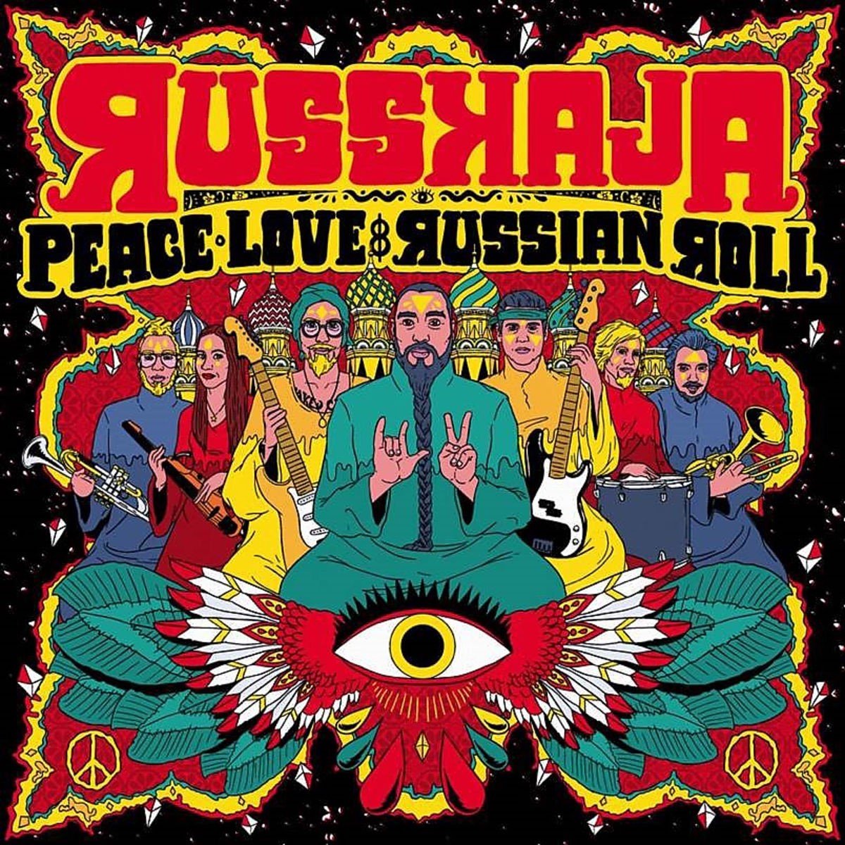 Russkaja - Peace, Love & Russian Roll (CD)