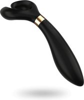 Satisfyer Partner Multifun 3 -  Zwart - Sextoys - Vibrators - Vibo's - Vibrator Speciaal