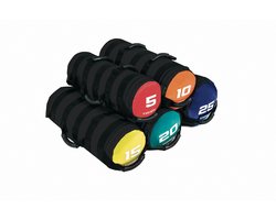 Toorx Fitness - Fitnessbag 10 kg - Powerbag met 6 hendels - Oranje