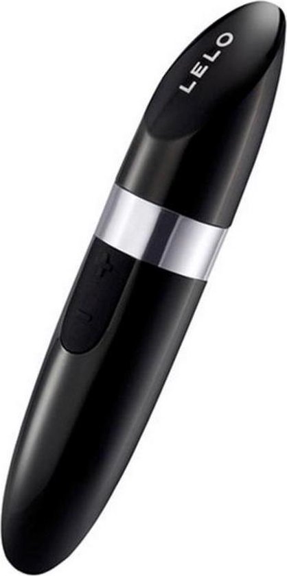 LELO MIA 2 Vibrator in Lipstickstijl Black - Geheime Compacte Bullet-stimulator voor Vrouwen