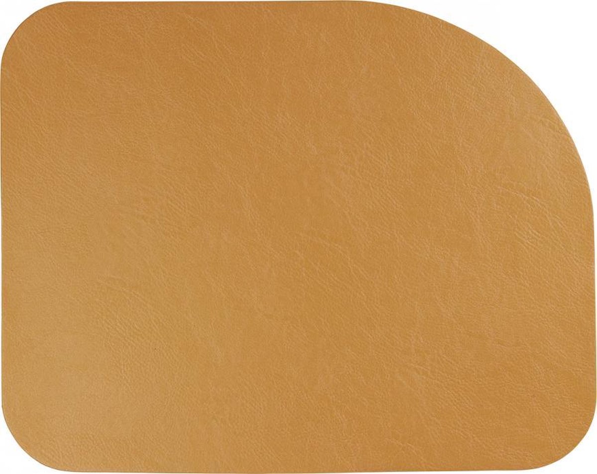 ASA Selection | Placemat | Organic Vegan | Rechthoekig | PU | Geel | 46x36,5CM