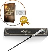 Toverstaf - Geschikt voor Lucius Malfidus / Malfoy kostuum - Magic Wand - Met Treinkaartje - Inclusief Toverspreuken E-book