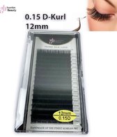 Guardian Beauty Prime Silk Lashes 12mm 0.15 D-krul | Wimpers Extensions | Eyelashes | Wimpers |  Wimperextensions