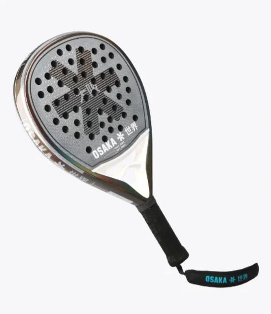 Osaka Padel Racket Pro Tour LTD – Power Frame – Metallic Black – Soft touch