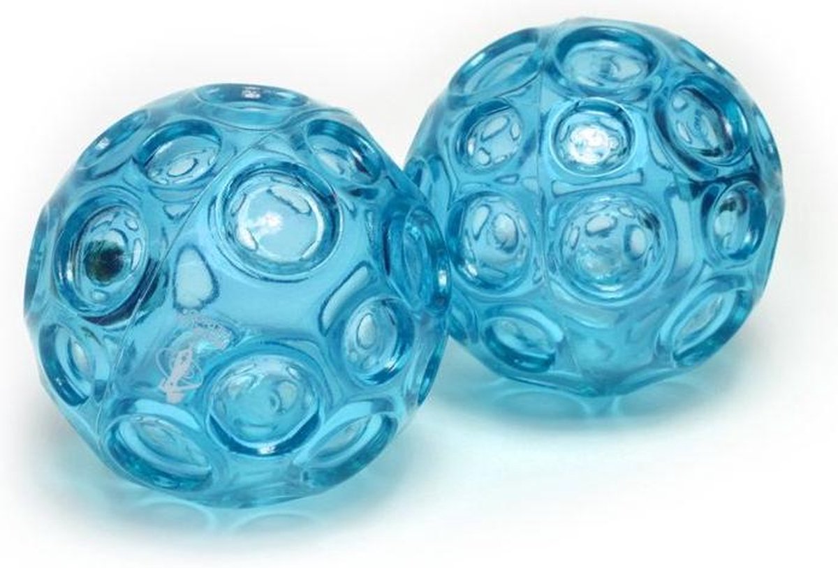 Franklin Methode - Franklin Easy Catch Ball Set, Ø 7 cm, blauw, set van 2 stuks