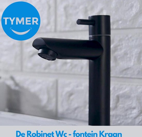 Netelig elektrode Verschrikkelijk Tymer Robinet Toilet Fontein - Kraan - Waterbesparend - WC kraan - Fontein  - Kras... | bol.com