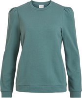 Vila Trui Virustie L/s Sweat Top - Noos 14068885 North Atlantic Dames Maat - XXL