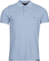 Tommy Hilfiger Jeans Classic Polo - Regular Fit - Polo kraag - 100% katoen - Blauw - S