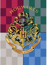 Harry Potter Hogwarts Plaid Fleece Deken 100 x 140 cm 100% polyester