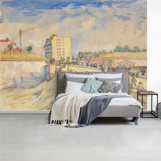 Porte dans les défenses de Paris - peinture de Vincent van Gogh 400x300 cm