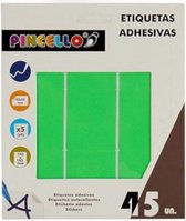 Pincello Zelfklevende Etiketten 43 X 52 Mm Papier Groen