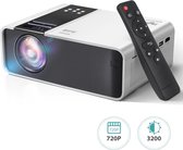 LORIOTH® Smart Projector - Mini Projector - Kleine Beamer - Speaker - Wifi - Android - 1280x720p