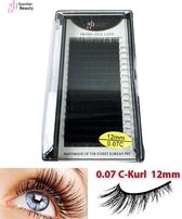 Guardian Beauty Prime Silk Lashes 12mm 0.07 C krul | Wimpers Extensions | Eyelashes | Wimpers |  Wimperextensions